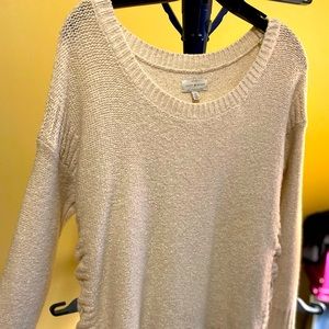 Lucky Sweater- sides that tie Large